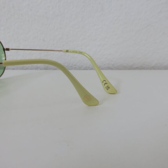 (#130) Juicy Couture Green Aviator style Sunglasses